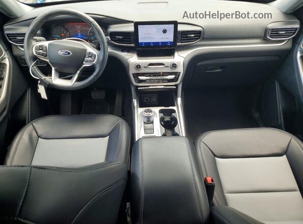 1FMSK7DH5NGA16815 2022 FORD EXPLORER Silver Dashboard view