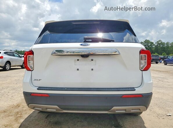 1FMSK7DH5NGA49491 2022 FORD EXPLORER Белый Вид сзади