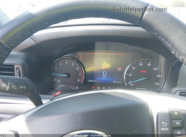 1FMSK7DH5PGB08087 2023 FORD EXPLORER Red Widok tylnych siedzeń