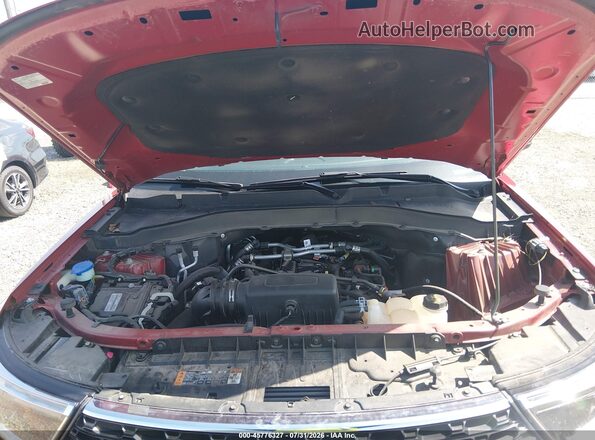 1FMSK7DH5PGB08087 2023 FORD EXPLORER Red Widok z tyłu