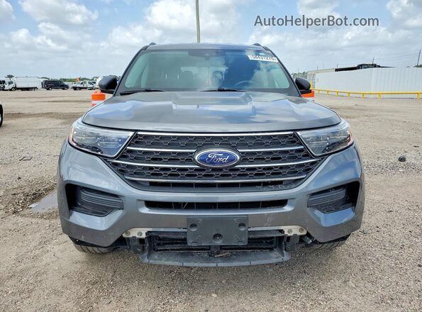 1FMSK7DH5PGB62196 2023 FORD EXPLORER Gray Դիմացի տեսք