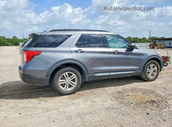 1FMSK7DH5PGB62196 2023 FORD EXPLORER Gray Հետևի աջ
