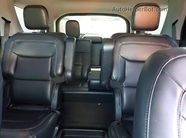 1FMSK7DH6MGB23046 2021 FORD EXPLORER Gray Rear seats view