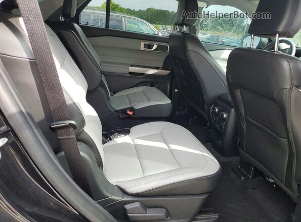 1FMSK7DH6MGC22711 2021 FORD EXPLORER Black Rear interior view