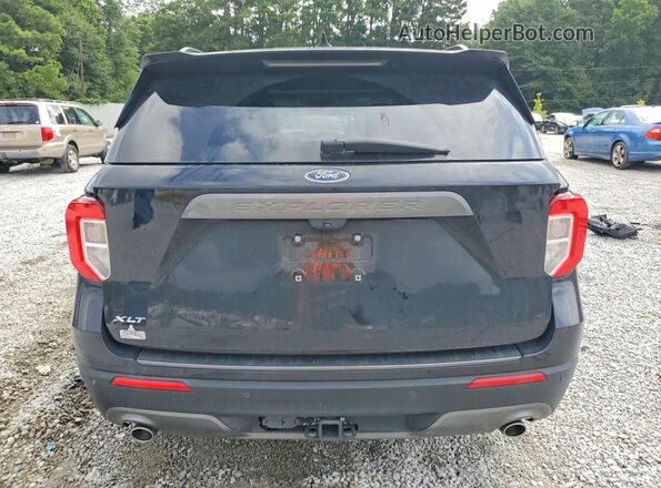1FMSK7DH6MGC22711 2021 FORD EXPLORER Black Rear view