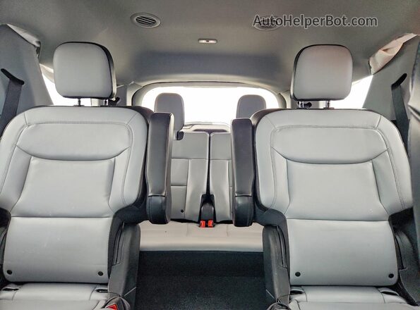 1FMSK7DH6MGC26676 2021 FORD EXPLORER Серый Вид задних сидений