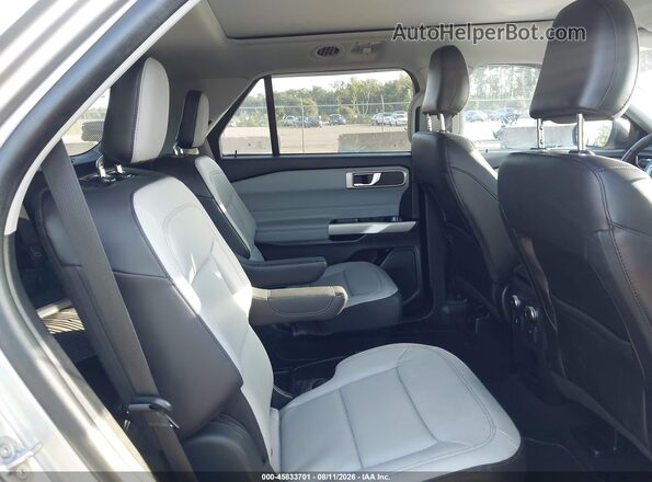 1FMSK7DH6MGC38410 2021 FORD EXPLORER Silver VIN sticker view