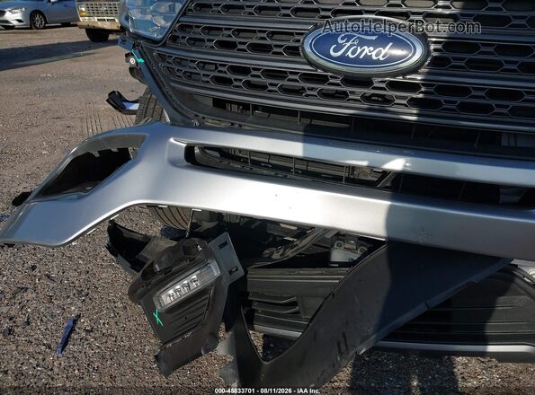 1FMSK7DH6MGC38410 2021 FORD EXPLORER Silver Front view