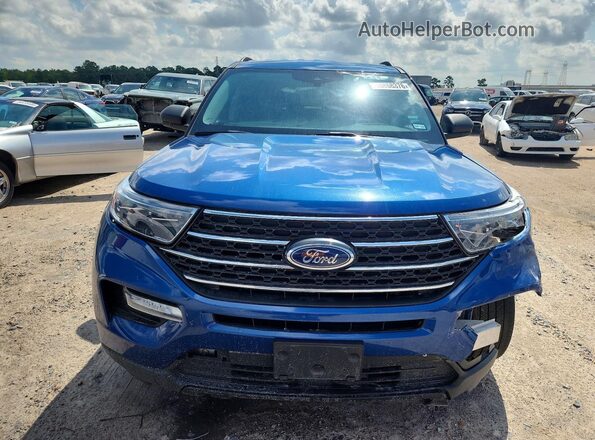 1FMSK7DH6PGA97469 2023 FORD EXPLORER Blue Вид спереду