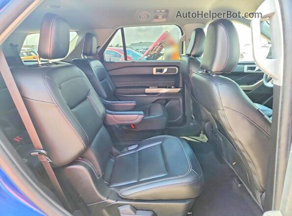 1FMSK7DH6PGA97469 2023 FORD EXPLORER Blue Вид задньої частини салону