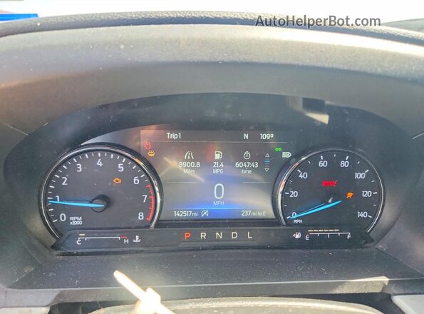 1FMSK7DH6PGC13172 2023 FORD EXPLORER Серебряный Вид щитка приборов