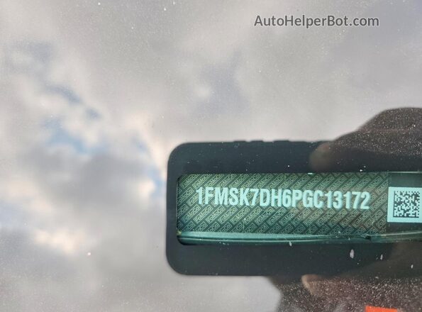 1FMSK7DH6PGC13172 2023 FORD EXPLORER Серебряный Вид подкапотного пространства