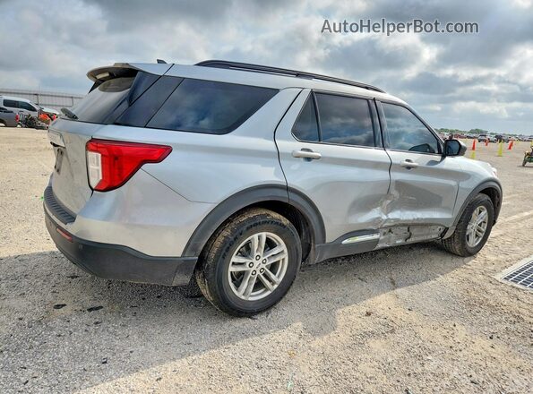 1FMSK7DH6PGC13172 2023 FORD EXPLORER Серебряный Задняя правая четверть