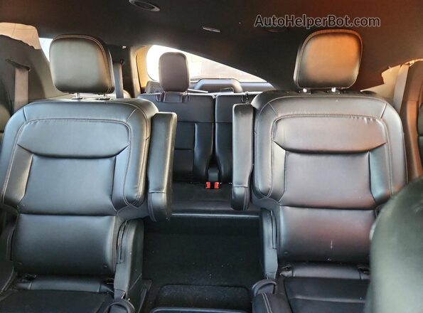 1FMSK7DH7LGB20929 2020 FORD EXPLORER Black Հետևի նստատեղերի տեսք