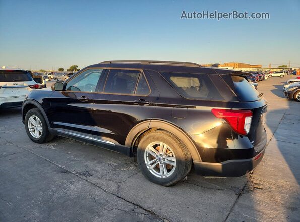 1FMSK7DH7LGB20929 2020 FORD EXPLORER Black Հետևի ձախ