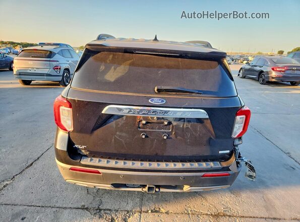 1FMSK7DH7LGB20929 2020 FORD EXPLORER Black Հետևի տեսք