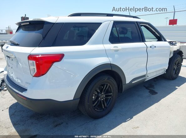 1FMSK7DH7LGB29355 2020 FORD EXPLORER White Trasero derecho