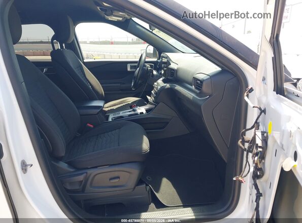 1FMSK7DH7LGB29355 2020 FORD EXPLORER White Vista interior delantera