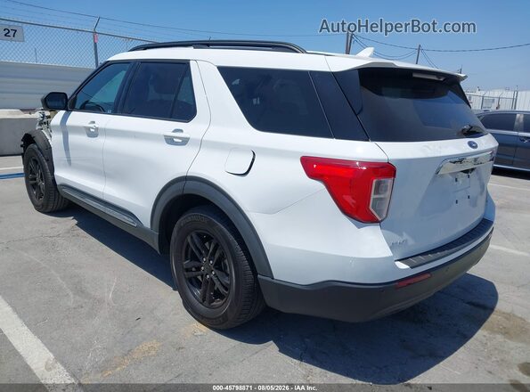 1FMSK7DH7LGB29355 2020 FORD EXPLORER White Trasero izquierdo