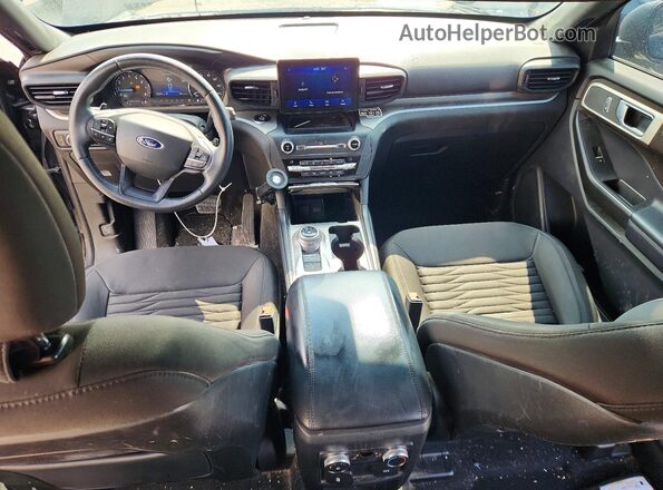 1FMSK7DH7LGB80287 2020 FORD EXPLORER Black Առջևի վահանակի տեսք