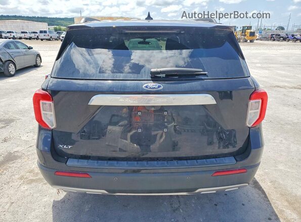 1FMSK7DH7LGC89705 2020 FORD EXPLORER Black Rear view