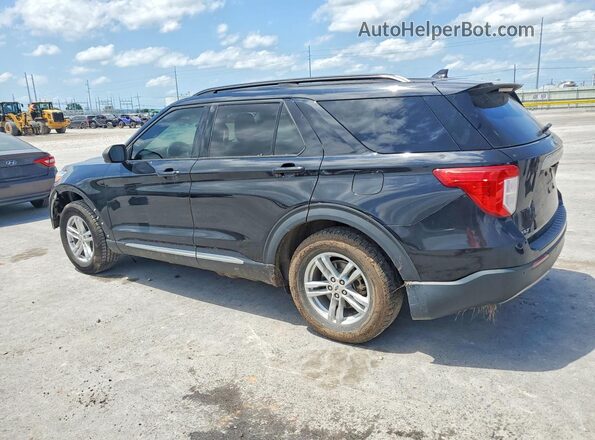 1FMSK7DH7LGC89705 2020 FORD EXPLORER Black Rear left