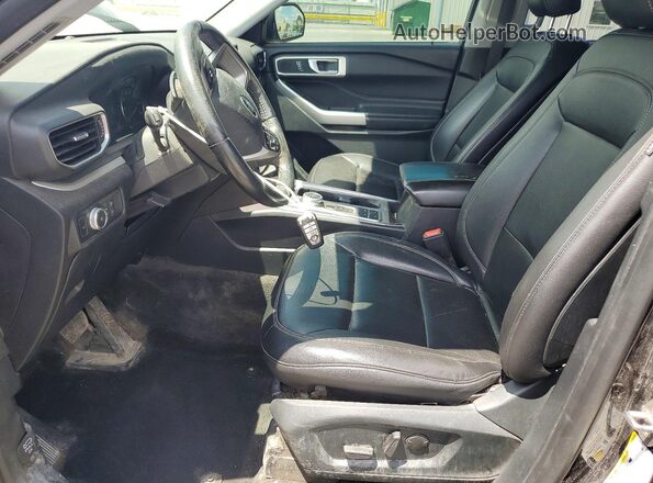 1FMSK7DH7LGC89705 2020 FORD EXPLORER Black Front interior view