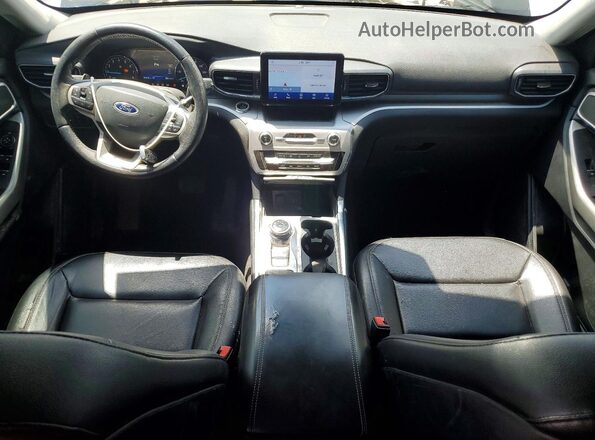 1FMSK7DH7LGC89705 2020 FORD EXPLORER Black Dashboard view