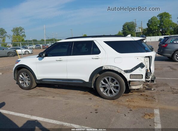 1FMSK7DH7LGD13114 2020 FORD EXPLORER White სალონის 360-გრადუსიანი ხედი