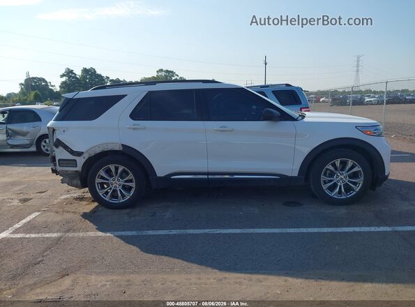 1FMSK7DH7LGD13114 2020 FORD EXPLORER White უკანა სალონის ხედი