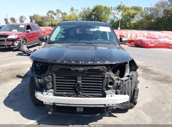 1FMSK7DH7MGB96071 2021 FORD EXPLORER Черный Вид задней части салона