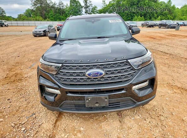 1FMSK7DH7MGC50274 2021 FORD EXPLORER Черный Вид спереди