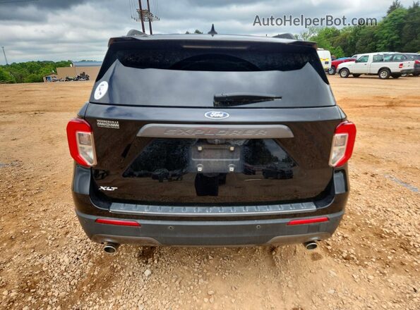 1FMSK7DH7MGC50274 2021 FORD EXPLORER Черный Вид сзади