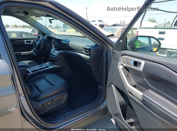 1FMSK7DH7NGB43047 2022 FORD EXPLORER Gray Вид салону спереду