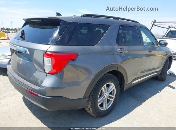 1FMSK7DH7NGB43047 2022 FORD EXPLORER Gray Задня права чверть
