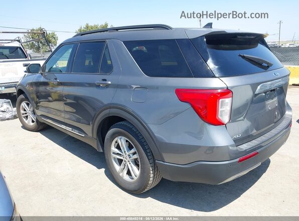 1FMSK7DH7NGB43047 2022 FORD EXPLORER Gray Задня ліва чверть