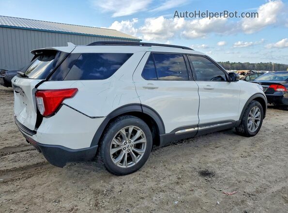 1FMSK7DH7NGB99425 2022 FORD EXPLORER Белый Задняя правая четверть