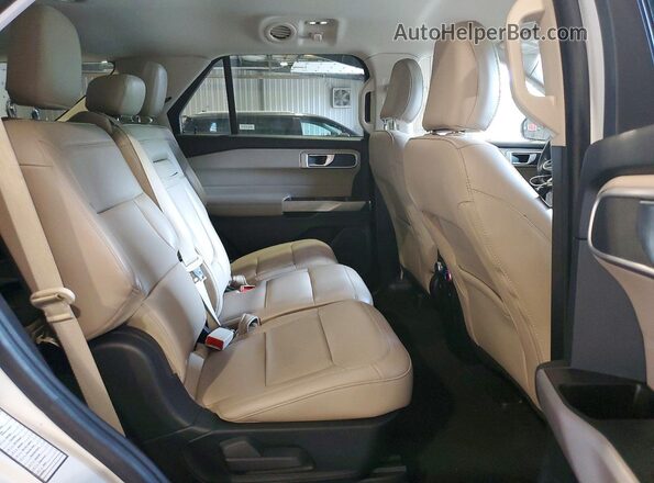 1FMSK7DH7PGA56851 2023 FORD EXPLORER White Вид задньої частини салону