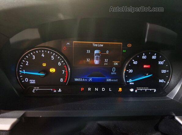 1FMSK7DH7PGB93479 2023 FORD EXPLORER White Սարքավորումների վահանակի տեսք