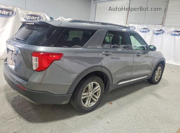 1FMSK7DH7RGA71336 2024 FORD EXPLORER Gray Trasero derecho