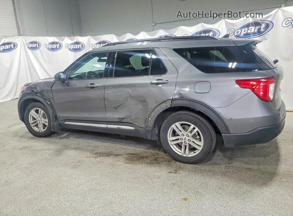 1FMSK7DH7RGA71336 2024 FORD EXPLORER Gray Trasero izquierdo