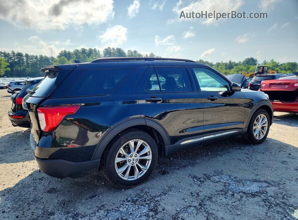 1FMSK7DH7RGA84457 2024 FORD EXPLORER Black Tył prawy