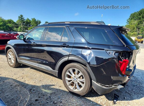 1FMSK7DH7RGA84457 2024 FORD EXPLORER Black Tył lewy