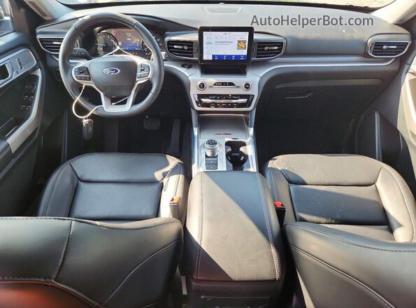 1FMSK7DH7RGA84457 2024 FORD EXPLORER Black Widok deski rozdzielczej
