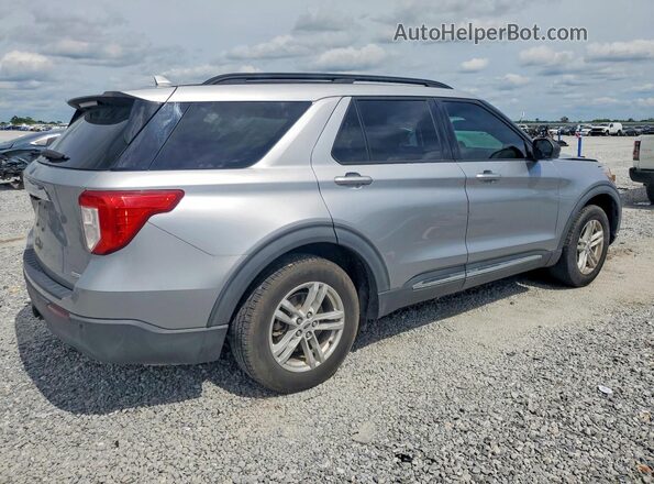 1FMSK7DH8LGA69747 2020 FORD EXPLORER Silver Trasero derecho