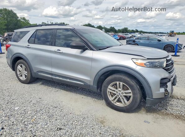 1FMSK7DH8LGA69747 2020 FORD EXPLORER Silver Delantero derecho