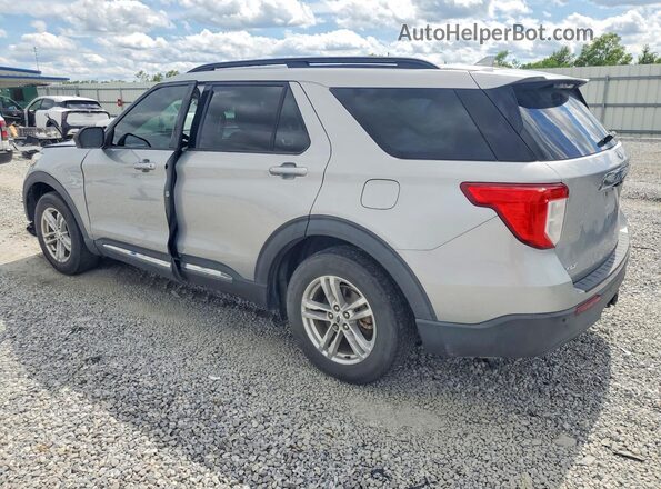 1FMSK7DH8LGA69747 2020 FORD EXPLORER Silver Trasero izquierdo
