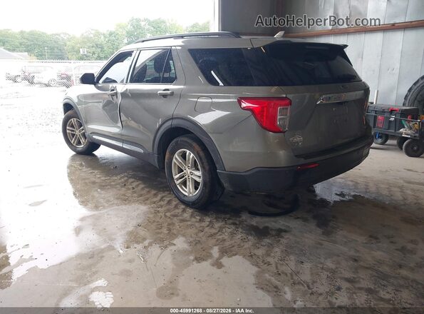 1FMSK7DH8LGB39022 2020 FORD EXPLORER Зеленый Задняя левая четверть
