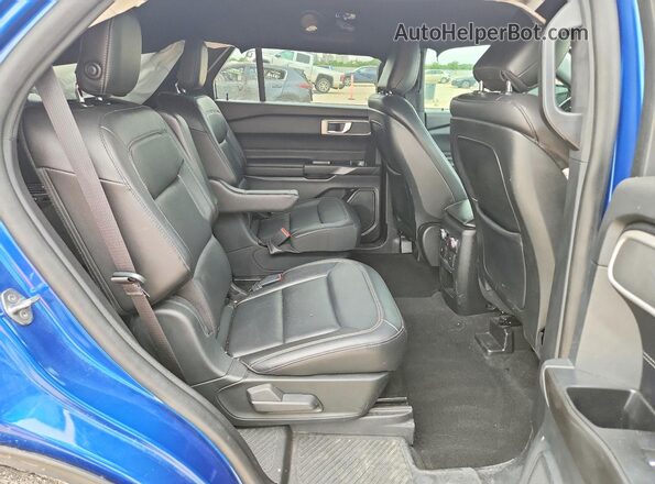 1FMSK7DH8LGC09201 2020 FORD EXPLORER Blue Вид задньої частини салону