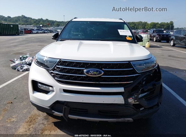 1FMSK7DH8MGB68019 2021 FORD EXPLORER White Widok komory silnika